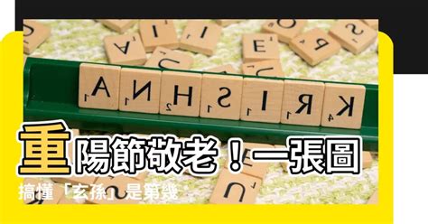 玄孫台語|重陽節敬老！一張圖帶你搞懂「祖宗十八代」稱謂